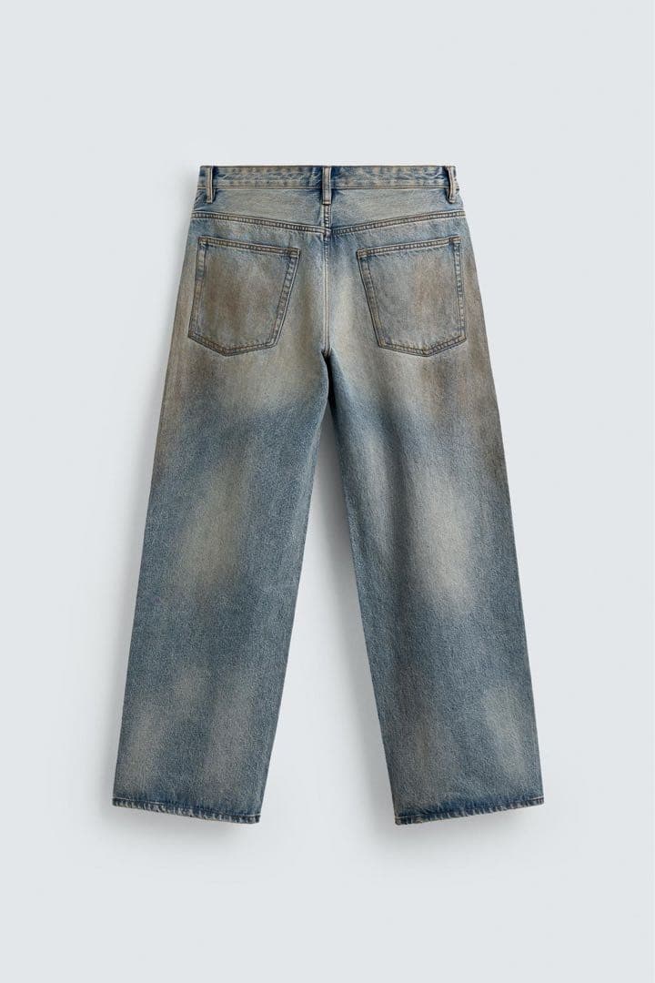 即完品』ZARA デニムバギー Acne studios BAGGY FIT 最高