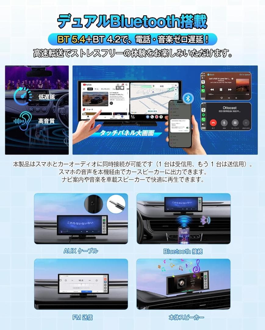 【ほぼ新品】OttoScreenAI Ottocast オットキャスト