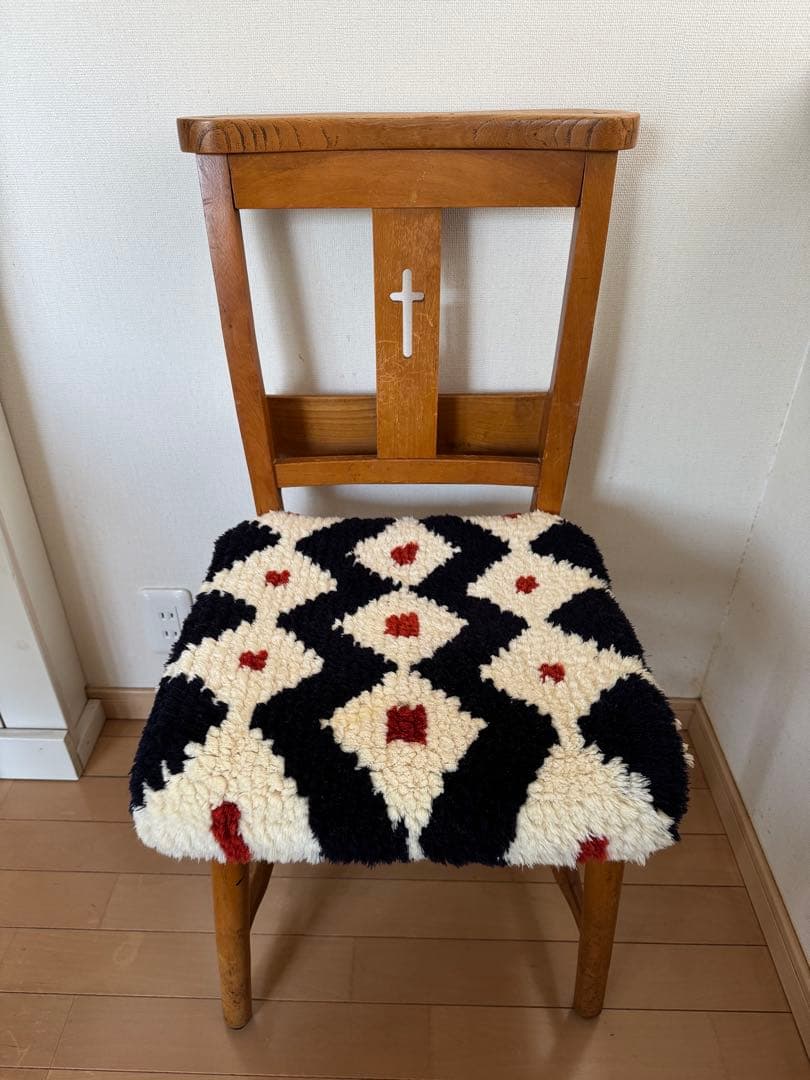 倉敷ノッティング　椅子敷　倉敷本染手織研究所
