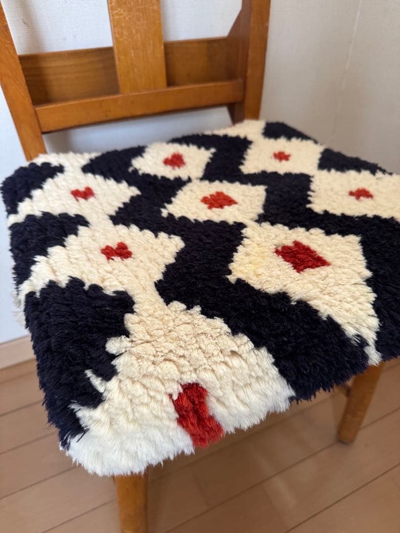 倉敷ノッティング　椅子敷　倉敷本染手織研究所