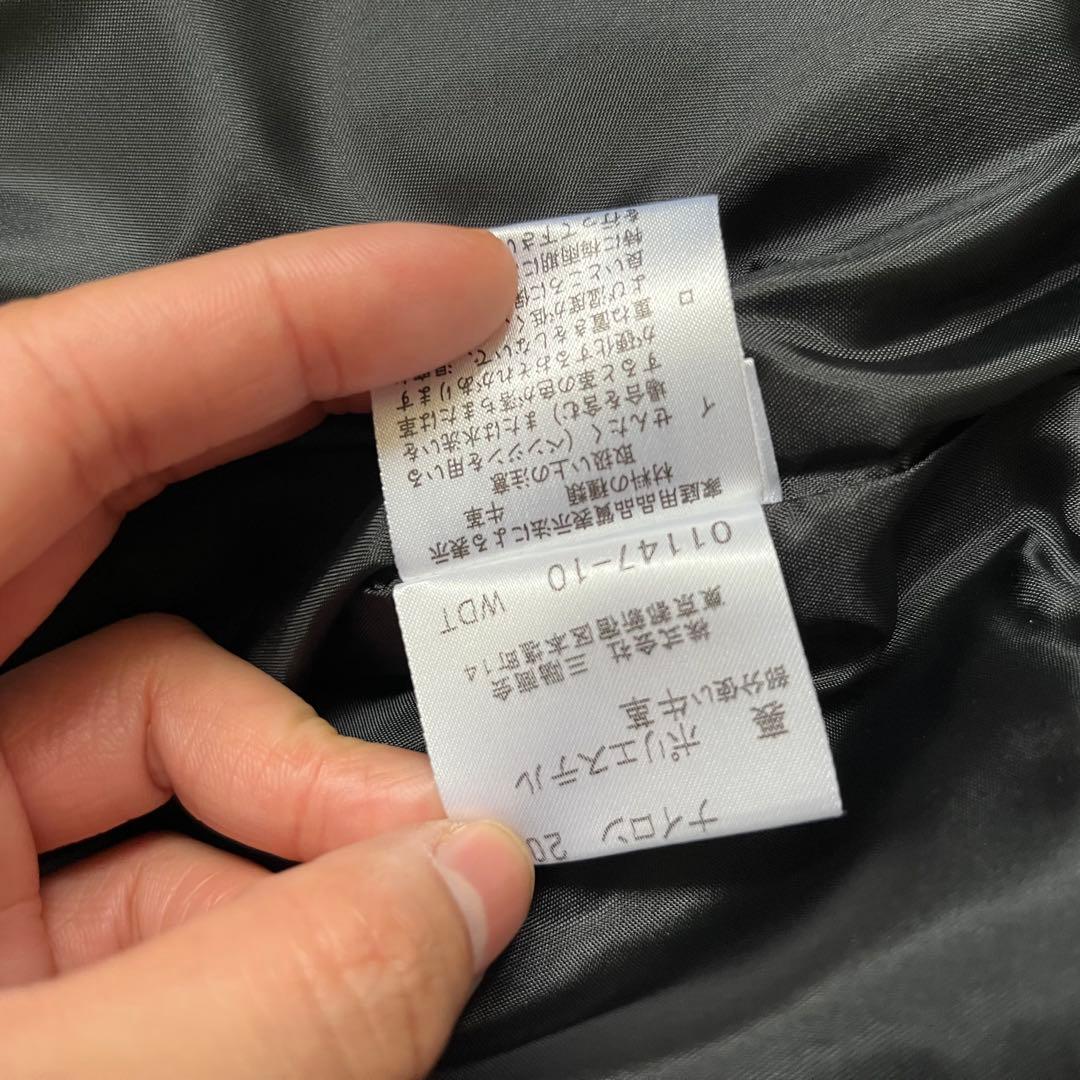 Burberry Blue Label フード付きスタジャンノバチェック 38