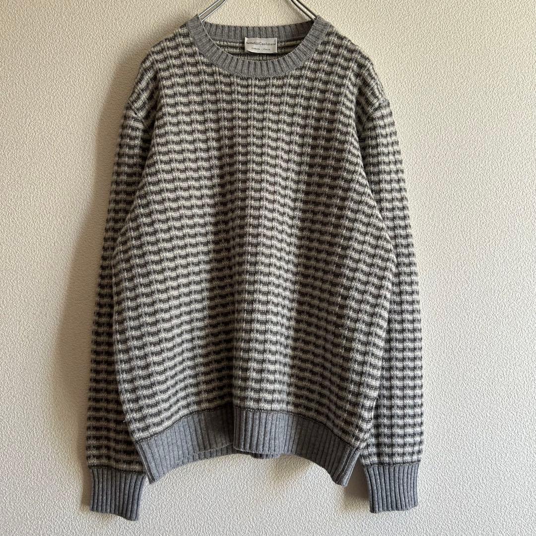 Settefili Cashmere ニット メリヤス編み カシミヤ100%