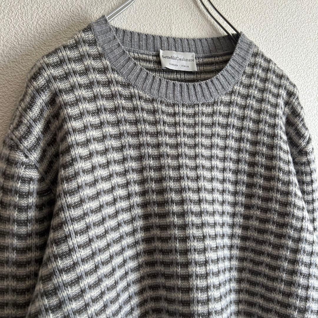 Settefili Cashmere ニット メリヤス編み カシミヤ100%