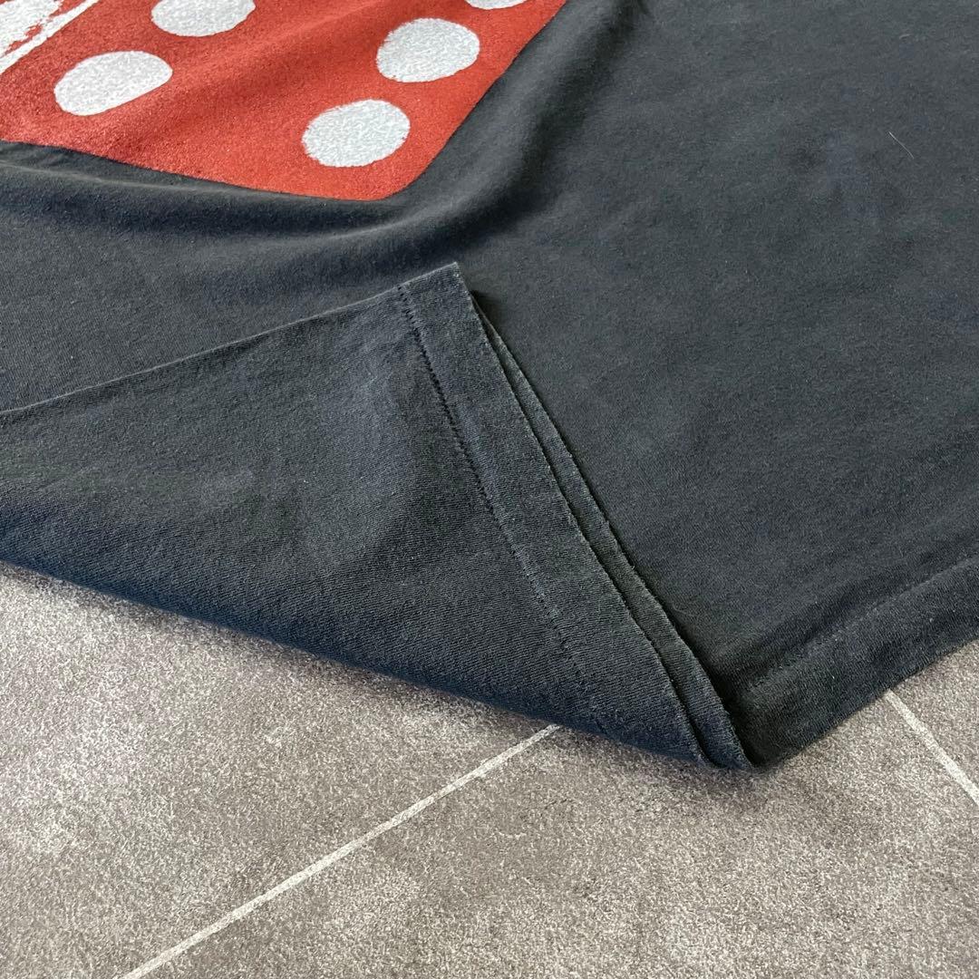 oasis オアシス DICE S/S Tシャツ フェード ブラック L