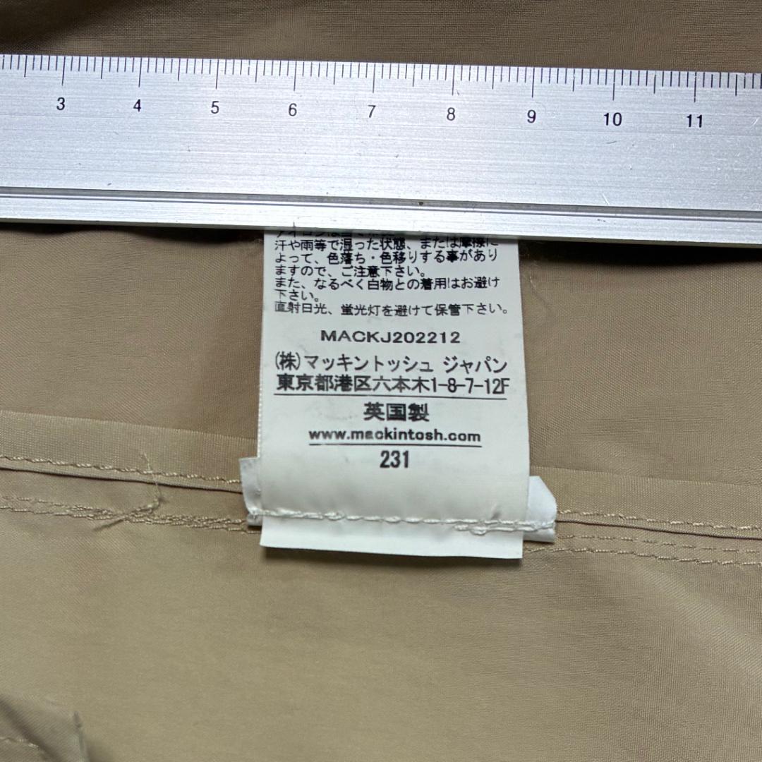 MACKINTOSH マッキントッシュ HUMBIE ハンビー ベージュ 34