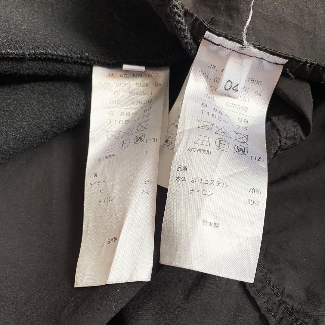 ジャケット・アウター ATON 22AW 4 AIR VENTILE SHORT MODS COAT