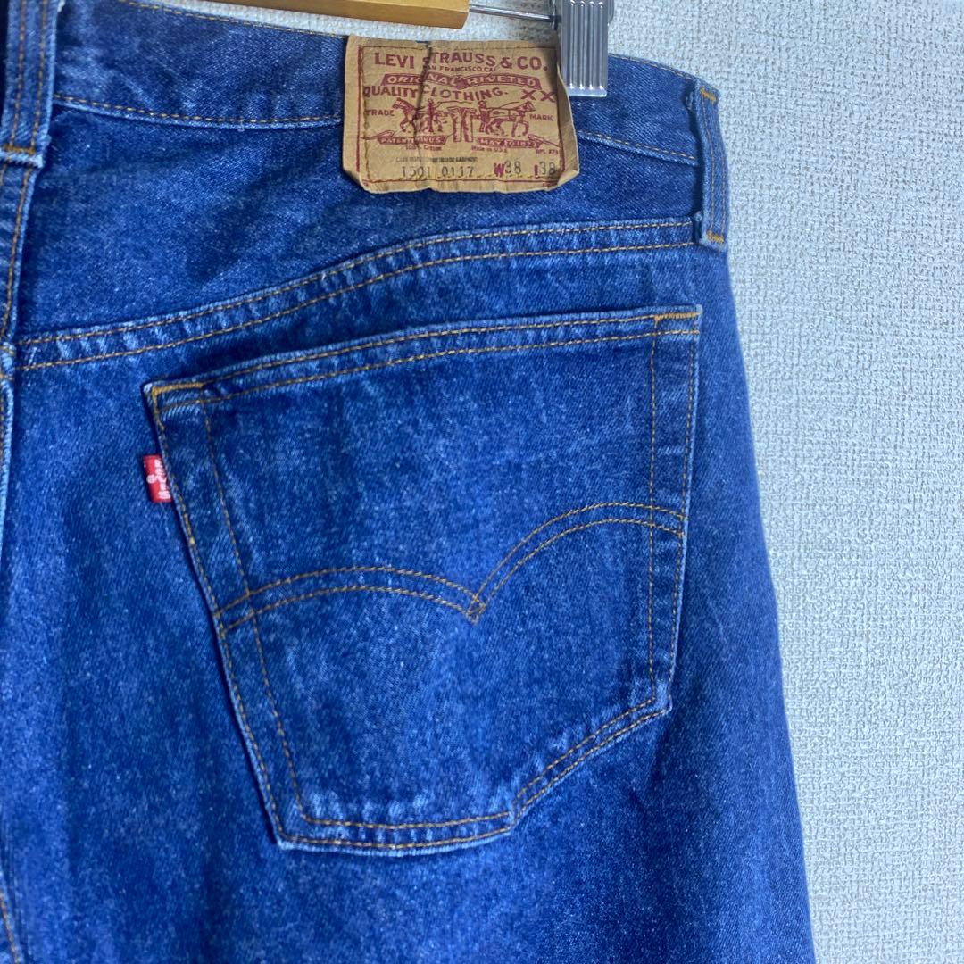 80s USA製 Levi's 501 デニムパンツ ハチマル W38 - メルカリ
