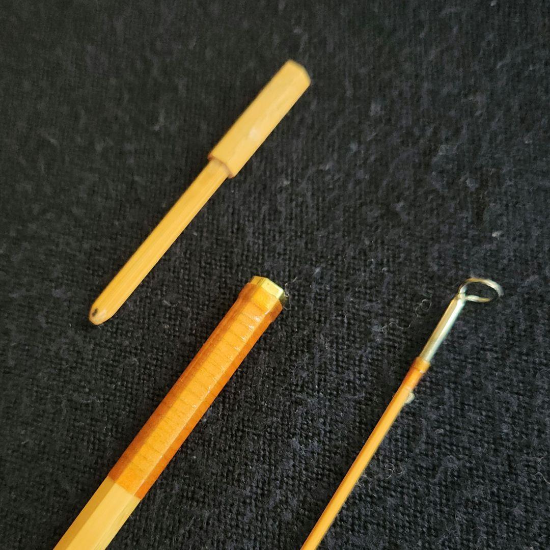 アキマルバンブーロッド4番 8フィート