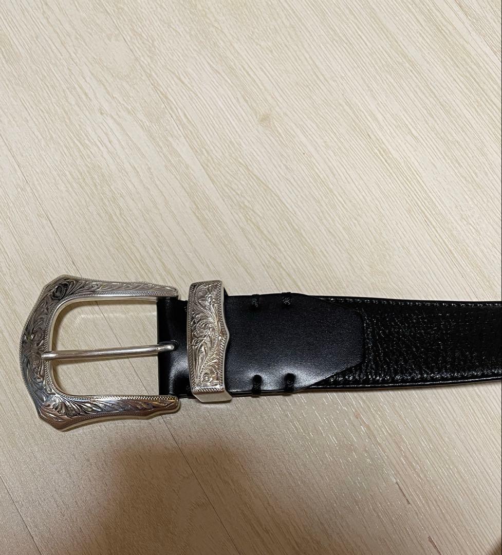 TOGA レザーベルト 2023AW