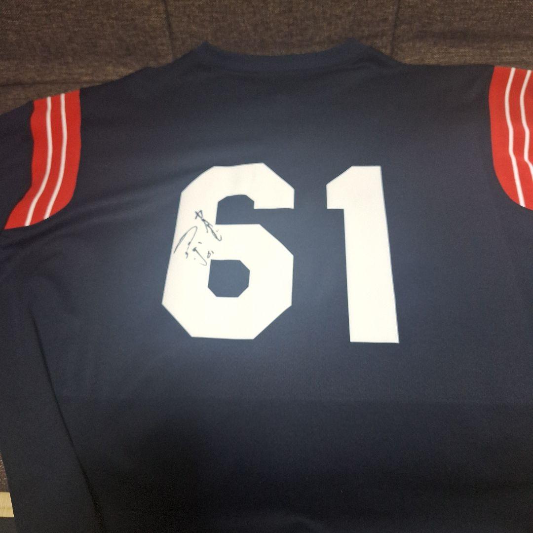 ヤクルト　スワローズ　石井弘寿選手　直筆サイン　実使用ユニフォーム