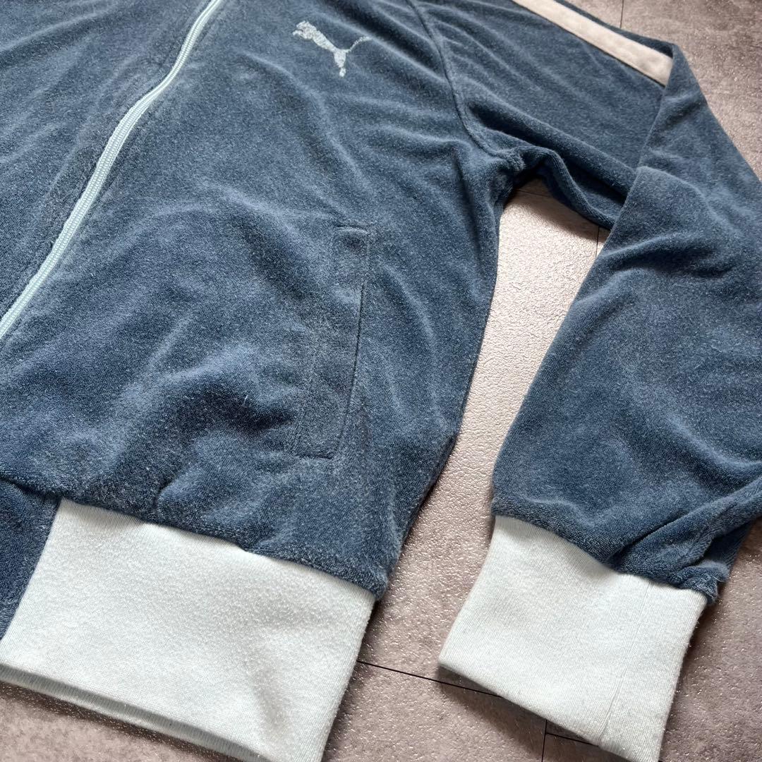 90s old PUMA トラックジャケット 在原みゆ紀 水色 希少 y2k