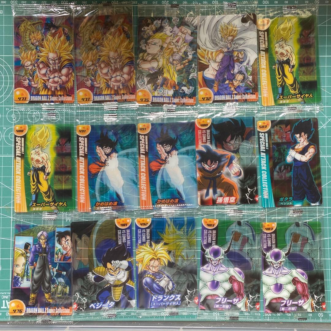 ジャンプ40周年・ドラゴンボール・ワンピース ウエハース カード他