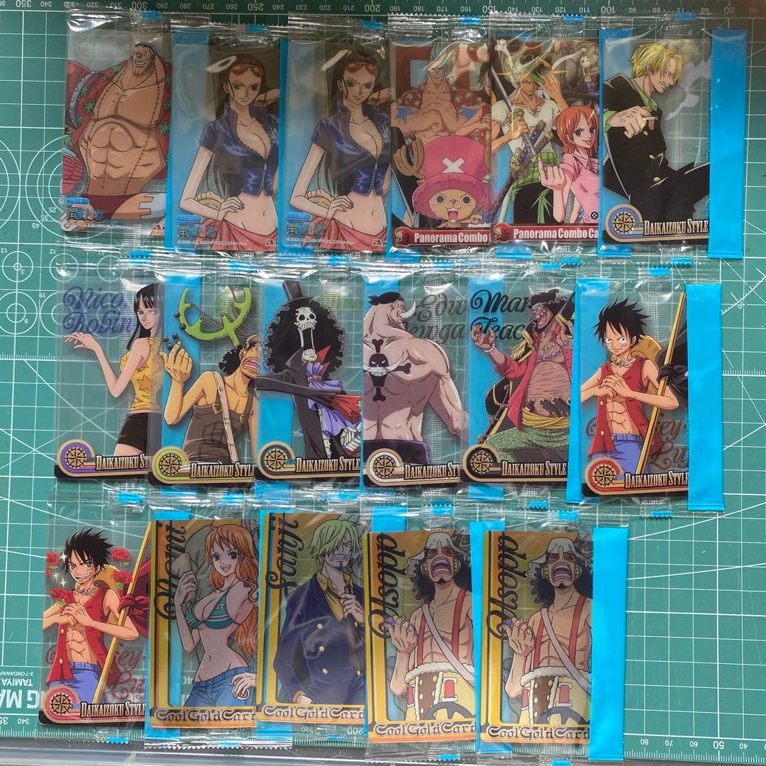 ジャンプ40周年・ドラゴンボール・ワンピース ウエハース カード他