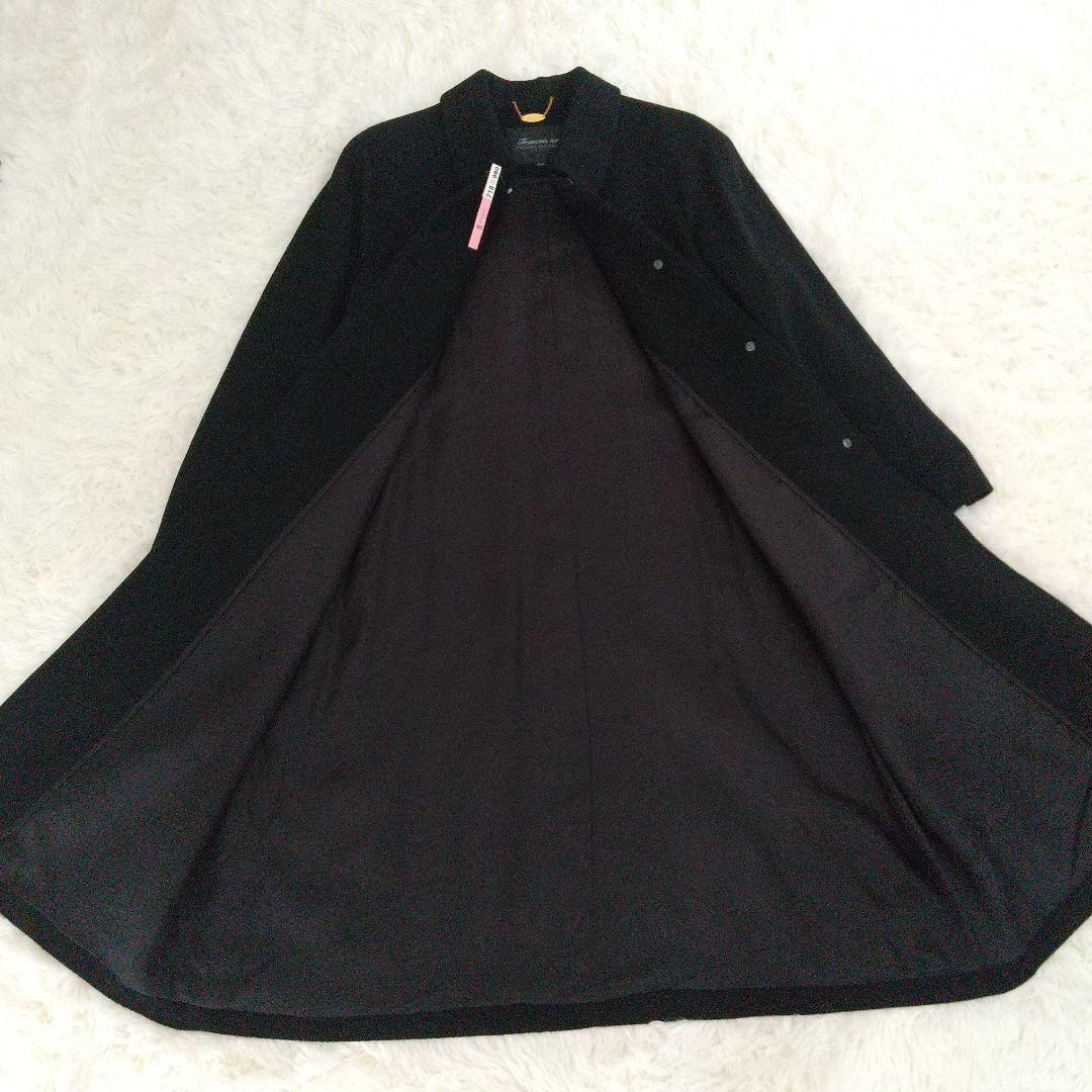 【最高峰】ピエールバルマンピュアカシミヤ100％ 圧倒的オーラ極艶 コート