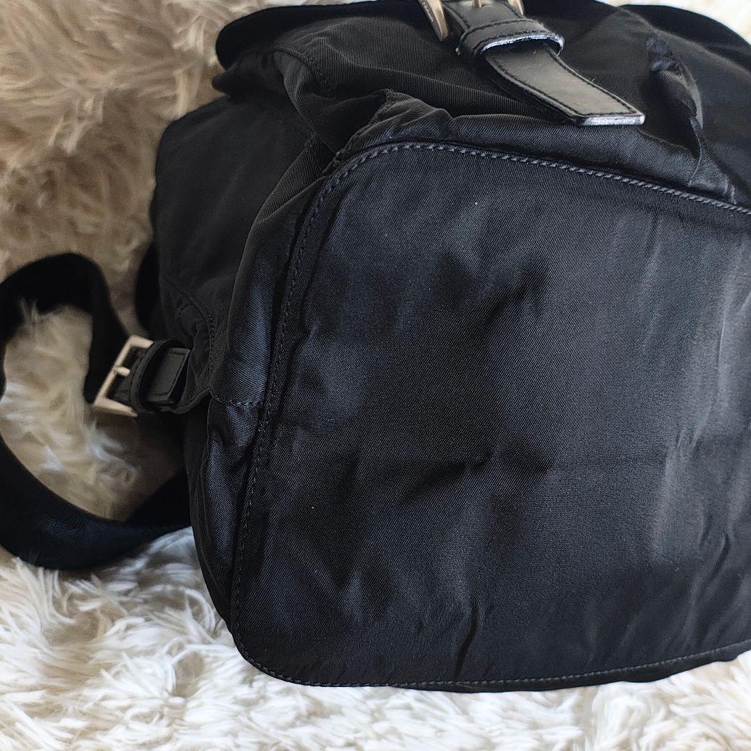 PRADA プラダ リュック バッグパック ナイロン ブラック 黒 ロゴ