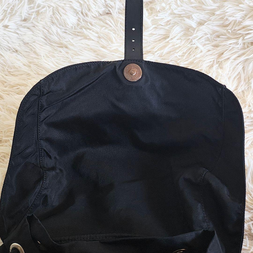 PRADA プラダ リュック バッグパック ナイロン ブラック 黒 ロゴ