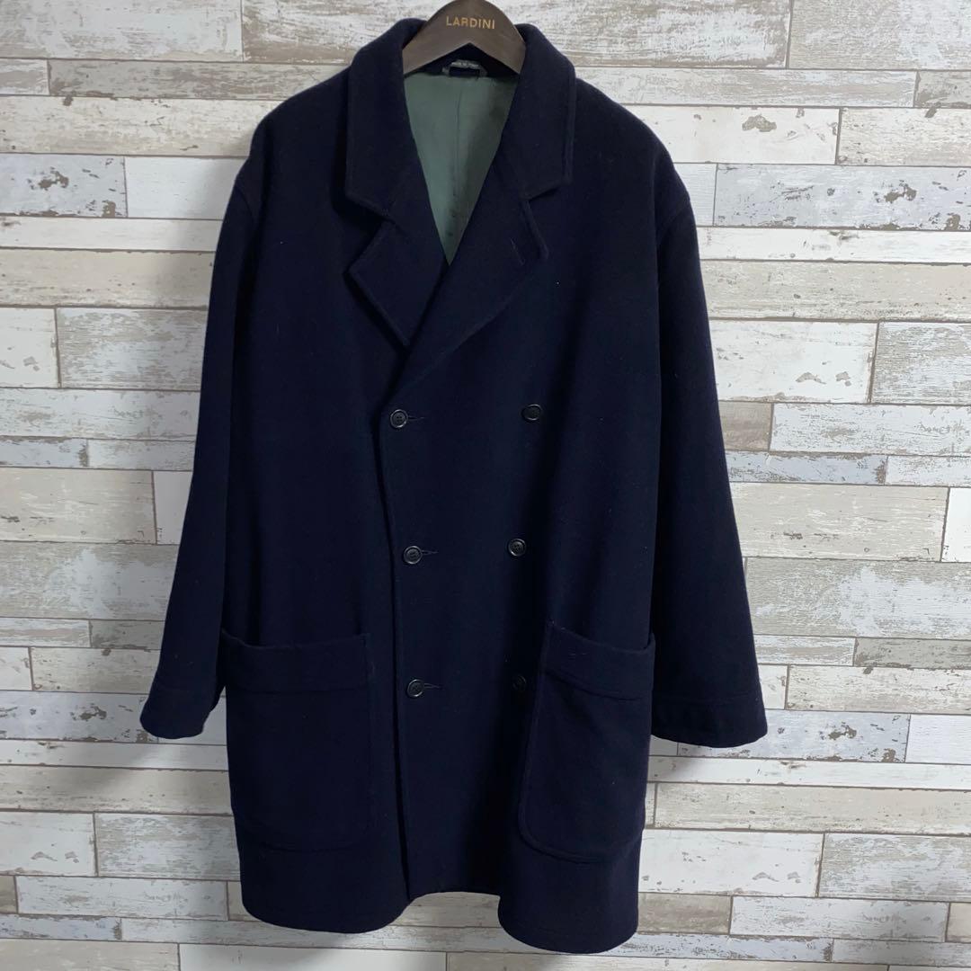 80〜90's MISSONI UOMO ダブルオーバーコート size50