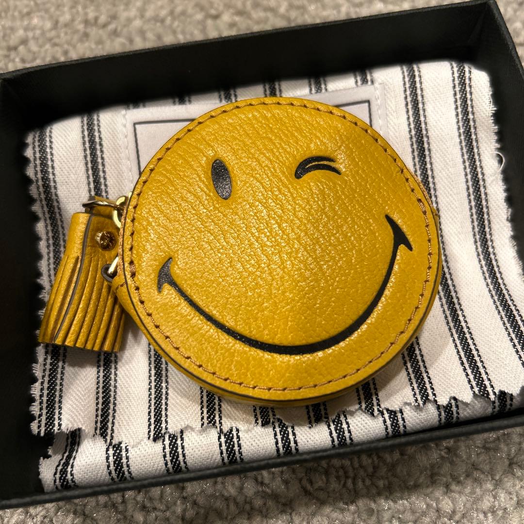 新品未使用　アニヤハインドマーチ スマイル ウィンクケース