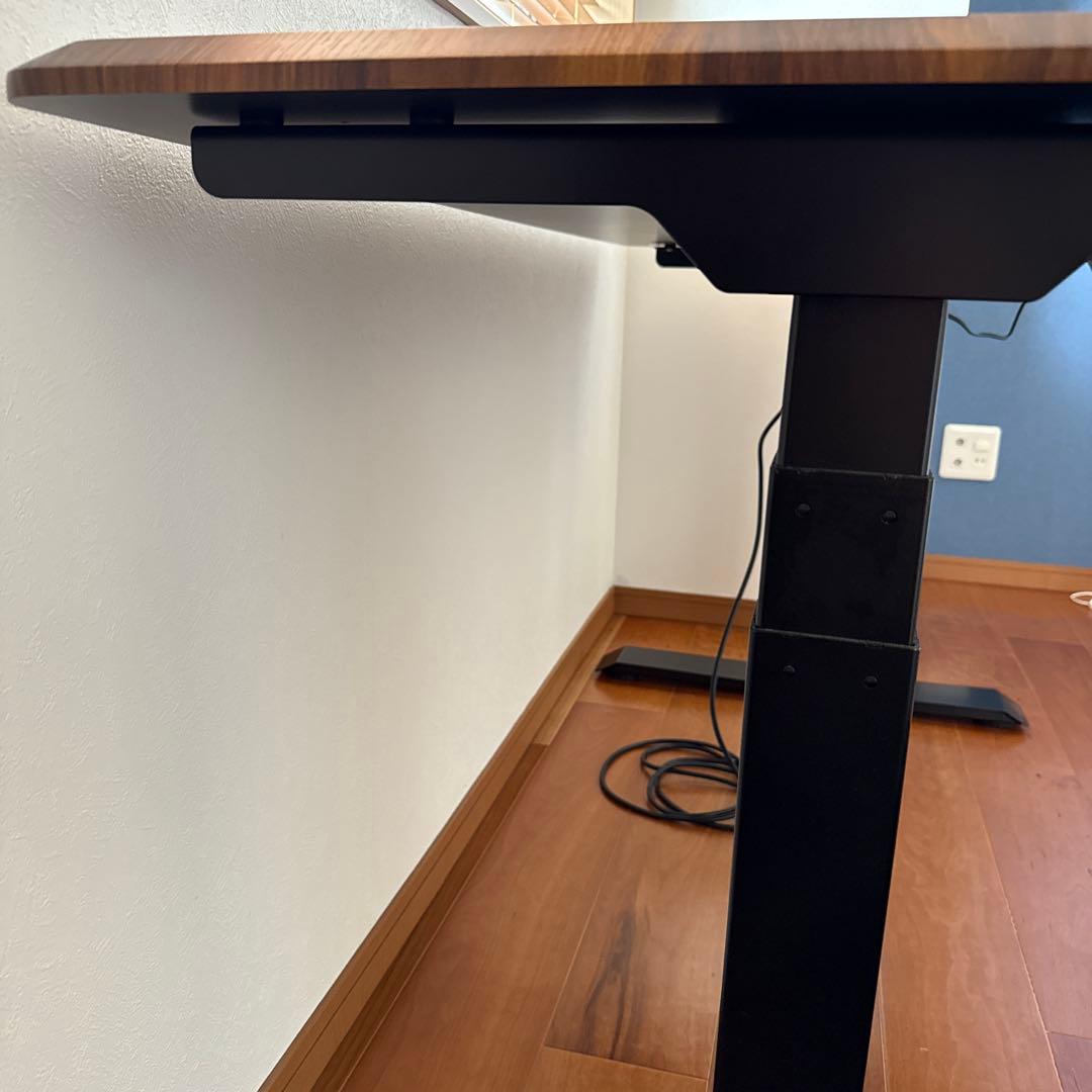 Flexispot 電動昇降デスク E7 カーブ型天板付き（140×70cm）