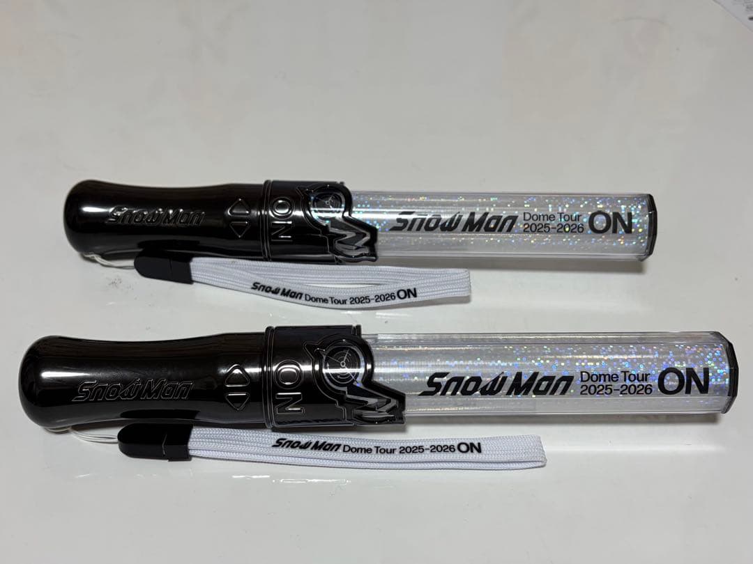 Snow Man Dome Tour 2025-2026 ペンライト 2本セット - メルカリ