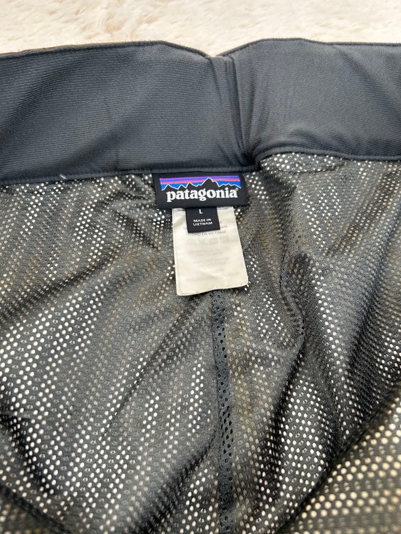 パタゴニア メンズ スノーショット パンツ L カモ カーキ スキー　スノボ