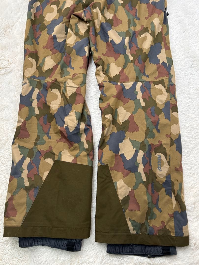 パタゴニア メンズ スノーショット パンツ L カモ カーキ スキー　スノボ