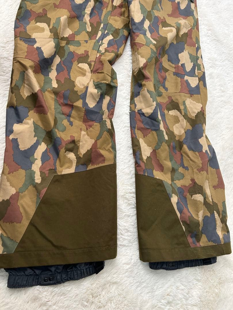 パタゴニア メンズ スノーショット パンツ L カモ カーキ スキー　スノボ