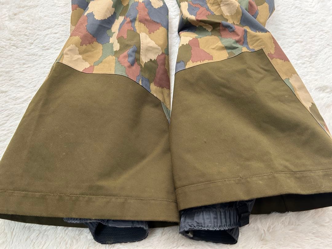 パタゴニア メンズ スノーショット パンツ L カモ カーキ スキー　スノボ