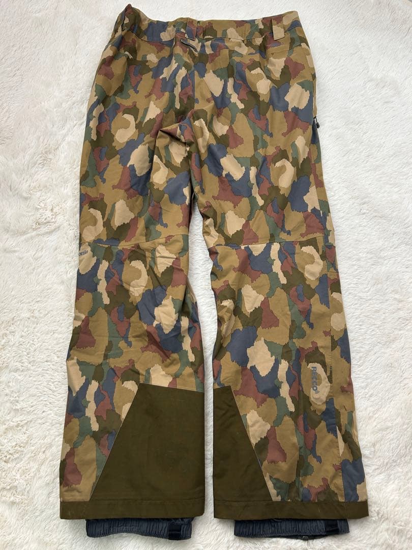 パタゴニア メンズ スノーショット パンツ L カモ カーキ スキー　スノボ