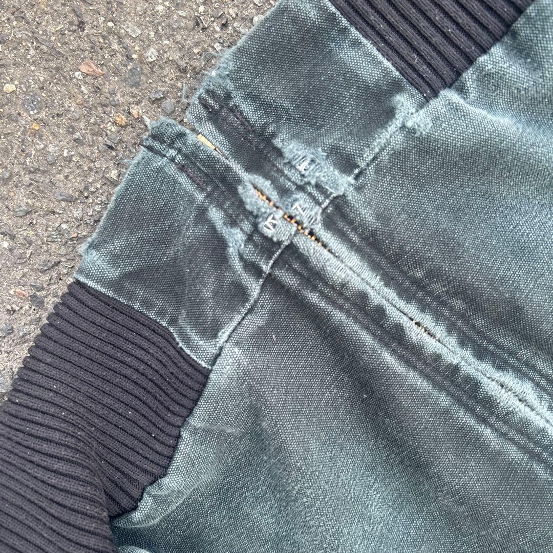 あ*よ様 鬼フェード 90s カーハート フェードブラック アクティブジャケット