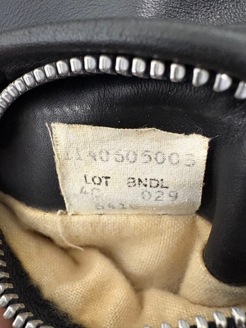 Schott シングルライダースジャケット　641E