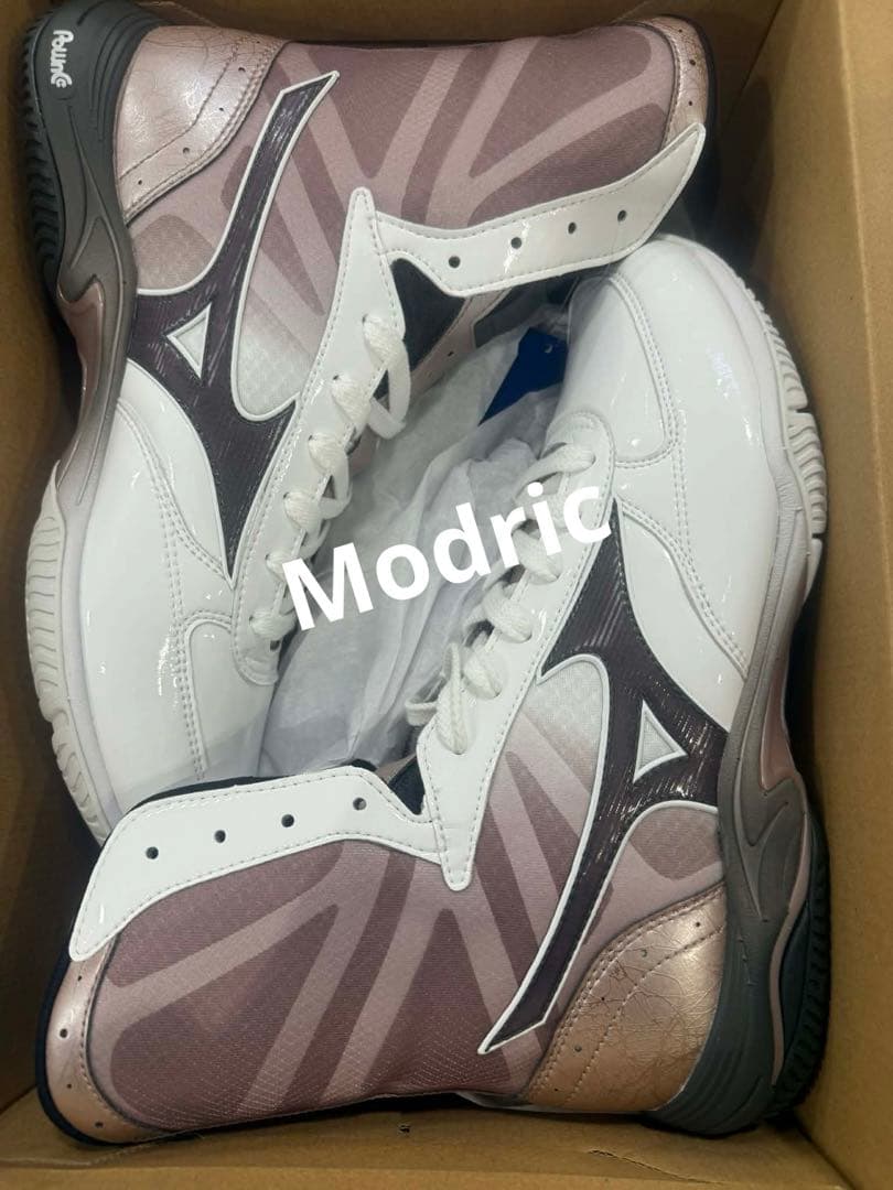 MIZUNO ボクシングシューズ ウエーブモンスターホワイト 26.5cm - メルカリ