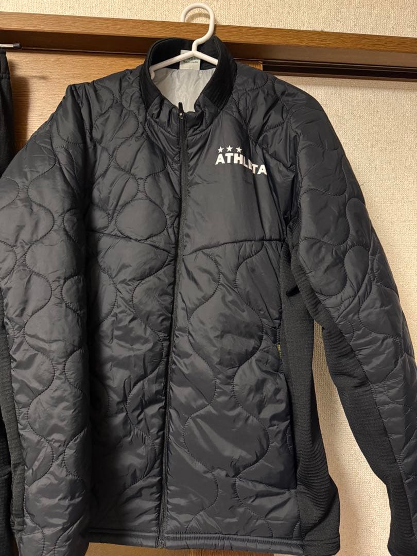 アスレタ グリッド起毛パディングTRジャケット＆パンツ