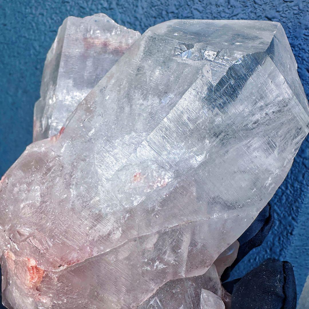 別格高級品 ❗️巨大❗️超強いパワー虹入り☆ヒマラヤ水晶パワーストーン浄化A1455