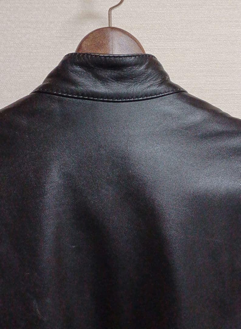 HORN WORKS ホーンワークス レザー ライダースジャケット 本革 LL