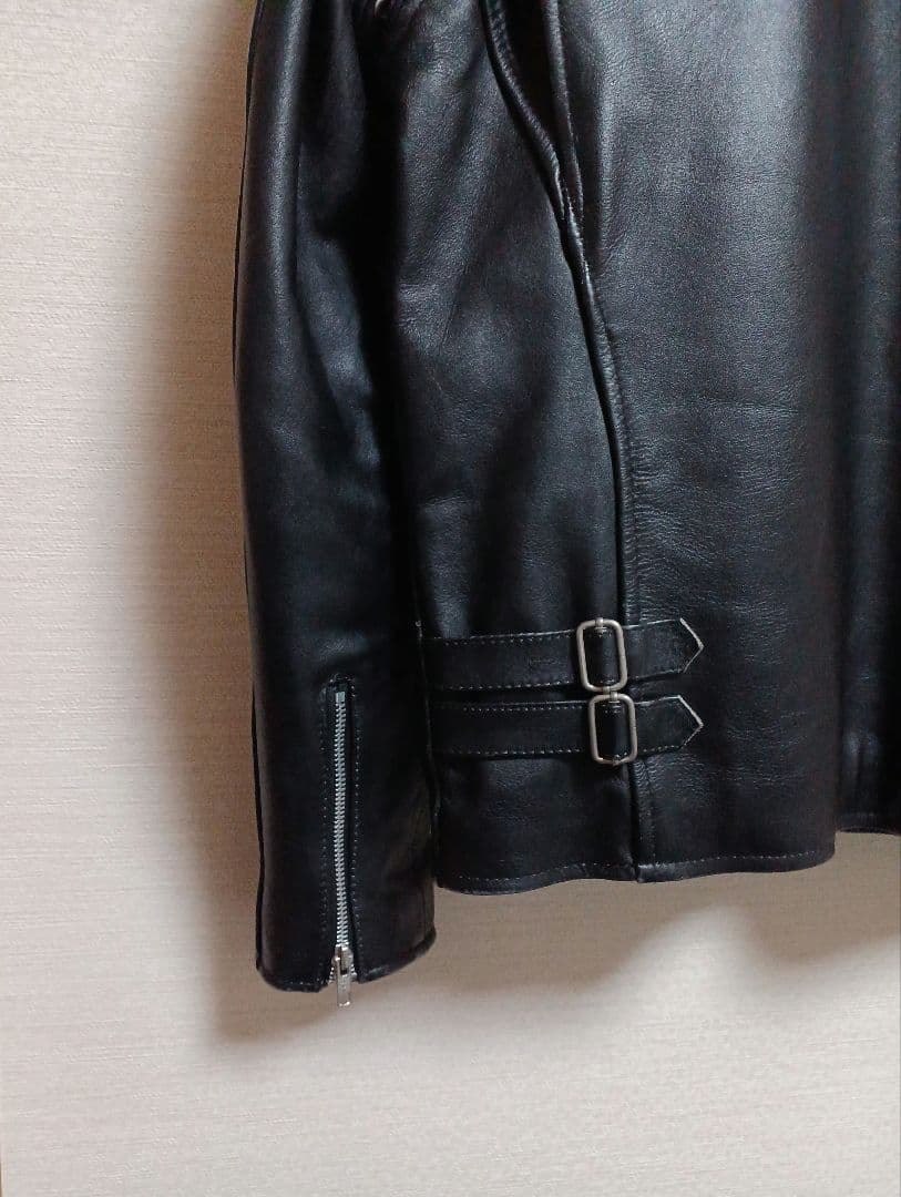 HORN WORKS ホーンワークス レザー ライダースジャケット 本革 LL