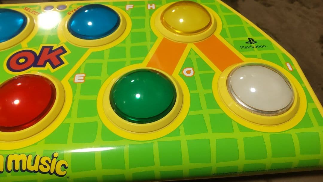 ゆーとぴあ ポップンミュージック コントローラー 静音化 PS専用 完動品