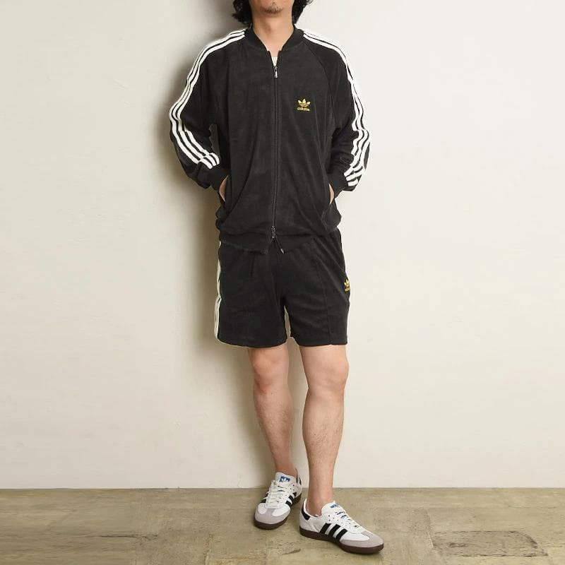 i2新品 M アディダス オリジナルス トラックトップ ジャージ黒 JX8971