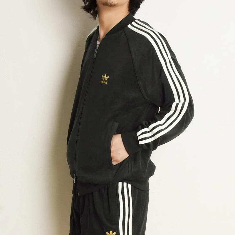 i2新品 M アディダス オリジナルス トラックトップ ジャージ黒 JX8971