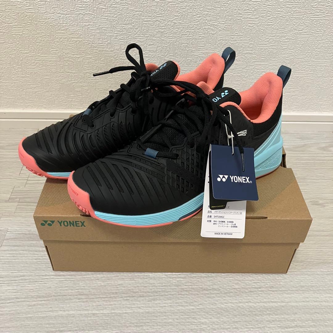 【新品タグ付】YONEX パワークッションソニケージ3メンGC SHTS3MGC