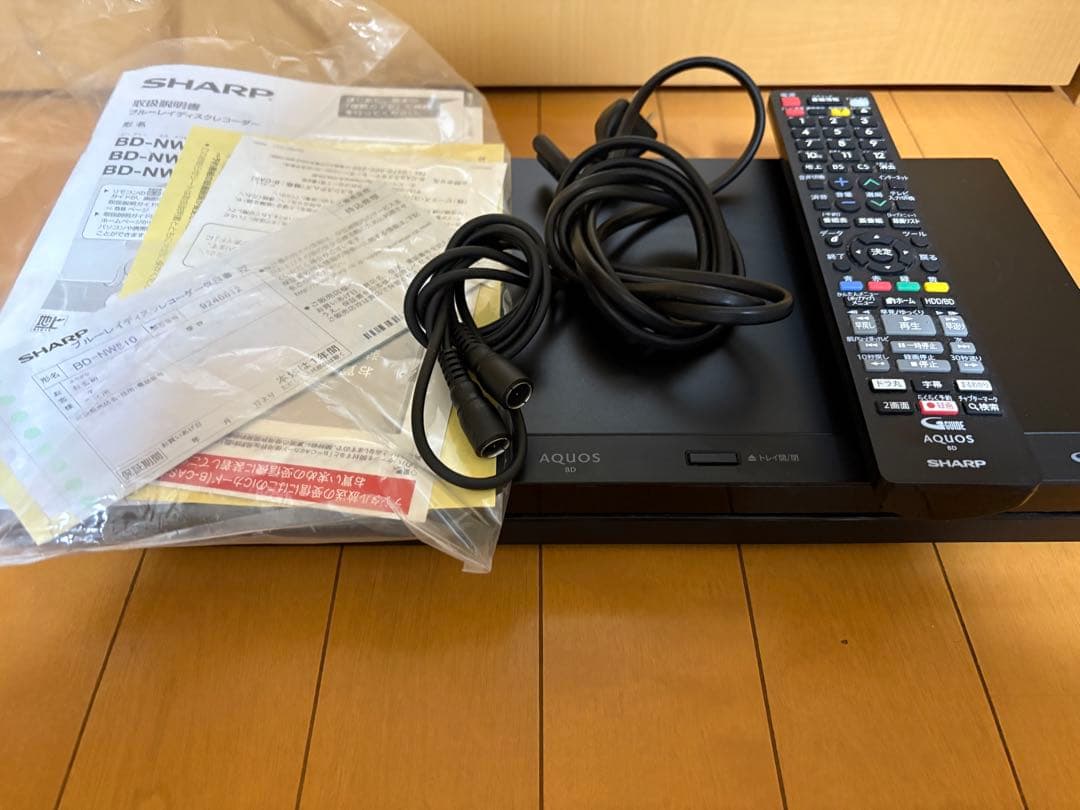 【SHARP】BD-NW51ブルーレイレコーダー 2018年製　W録画可能