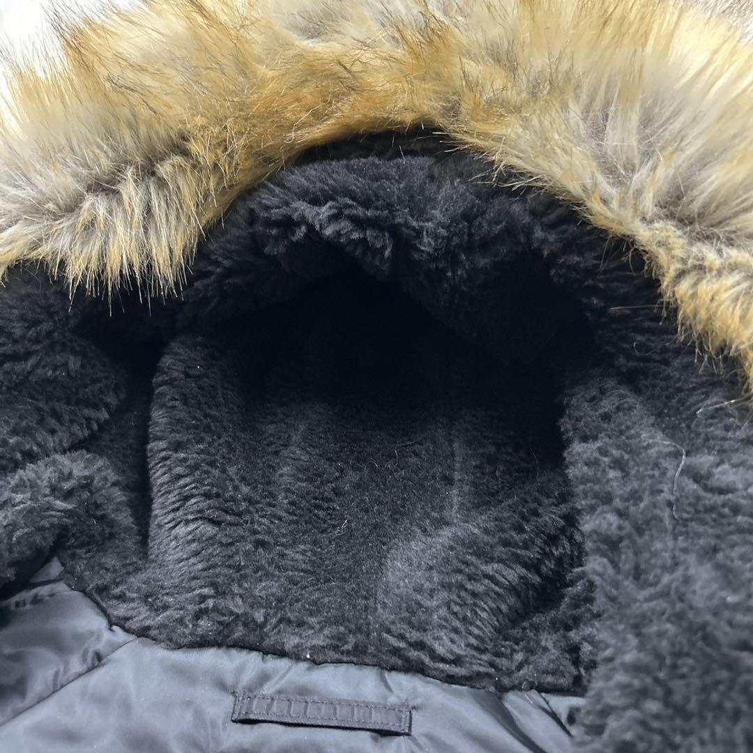 未使用級　希少サイズ　3L アルファインダストリーズ　N-3B 黒　ブラック