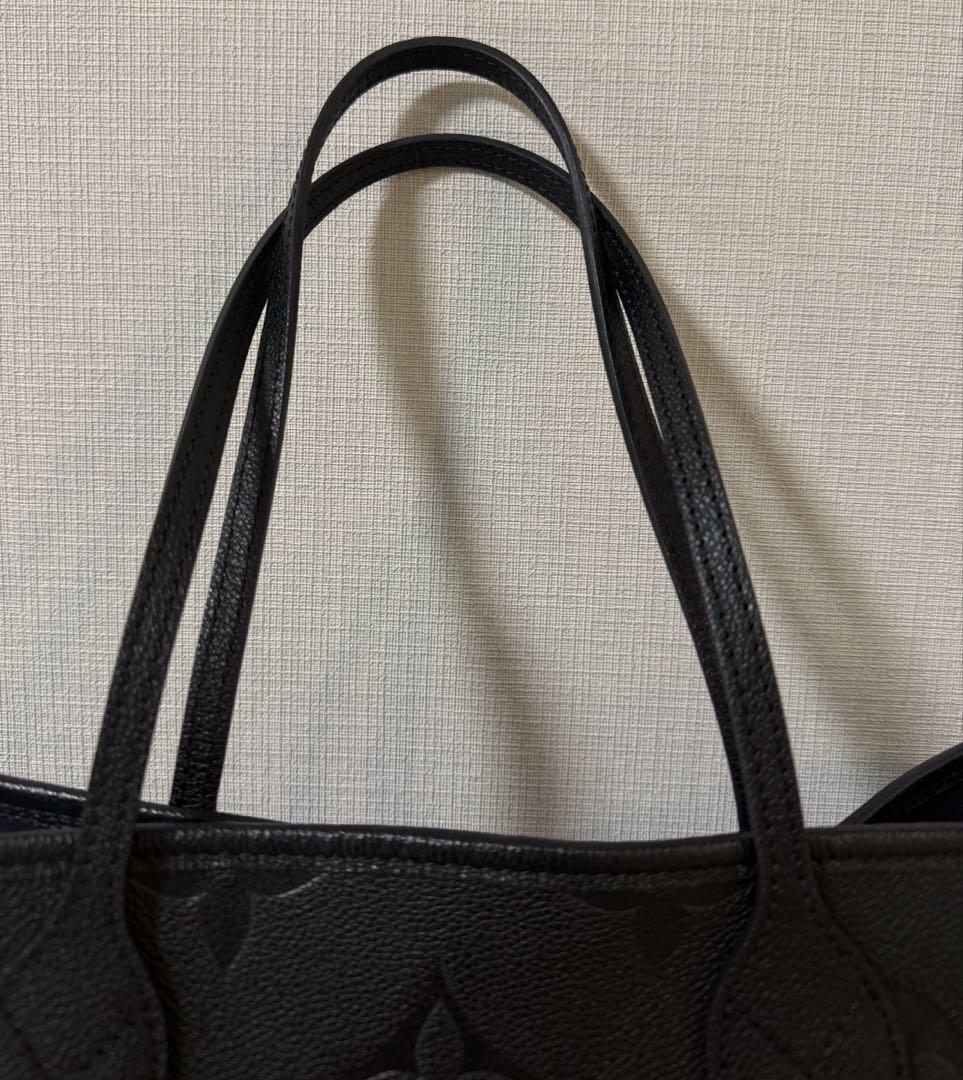 【ルイヴィトン】ネヴァーフルmm ノワール モノグラムアンプラント ショルダー