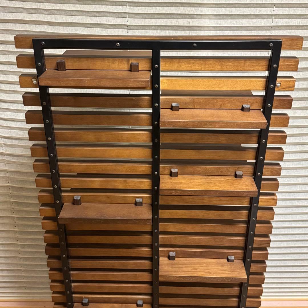 希少】ACTUS ウォールナット オープンシェルフ 廃盤品 RS70 LIRM