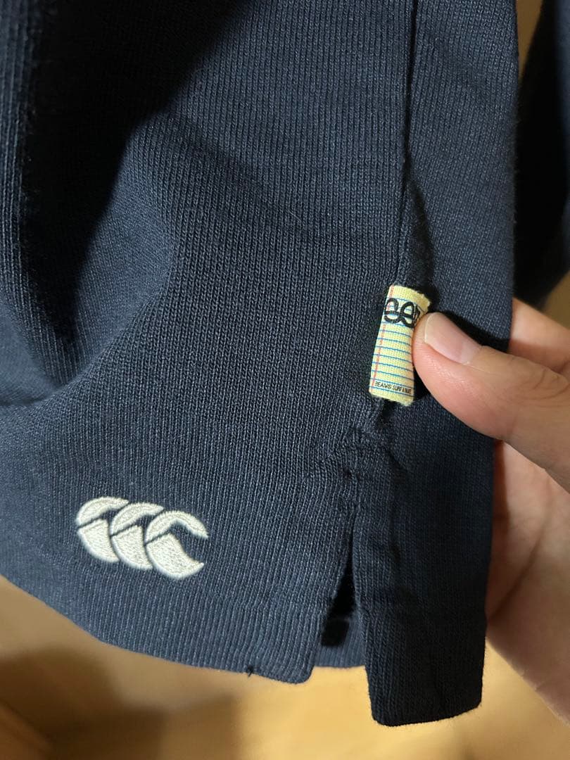 SSZ × Canterbury ラガーシャツ L