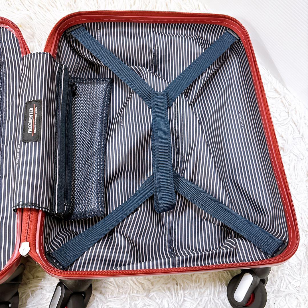 良品 FREQUENTER クラムアドバンス キャリーケース 23L カギ付き