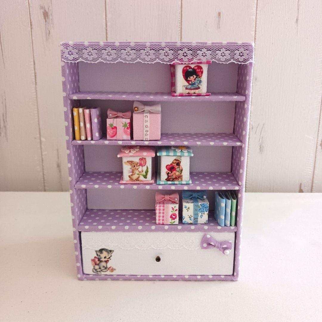 きき様＊kyo＊ハンドメイド＊いちごカフェ＊ドールハウス＊ミニチュア＊チェスト他