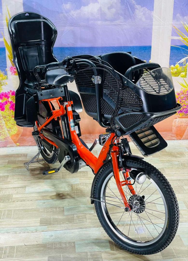 超特価！アンジェリーノ12AH⭐️ブリヂストン子供乗せ電動アシスト自転Y2427