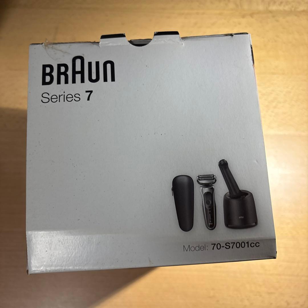 ブラウン シリーズ 7 70-S7001cc 洗浄機付き シェーバー シルバー