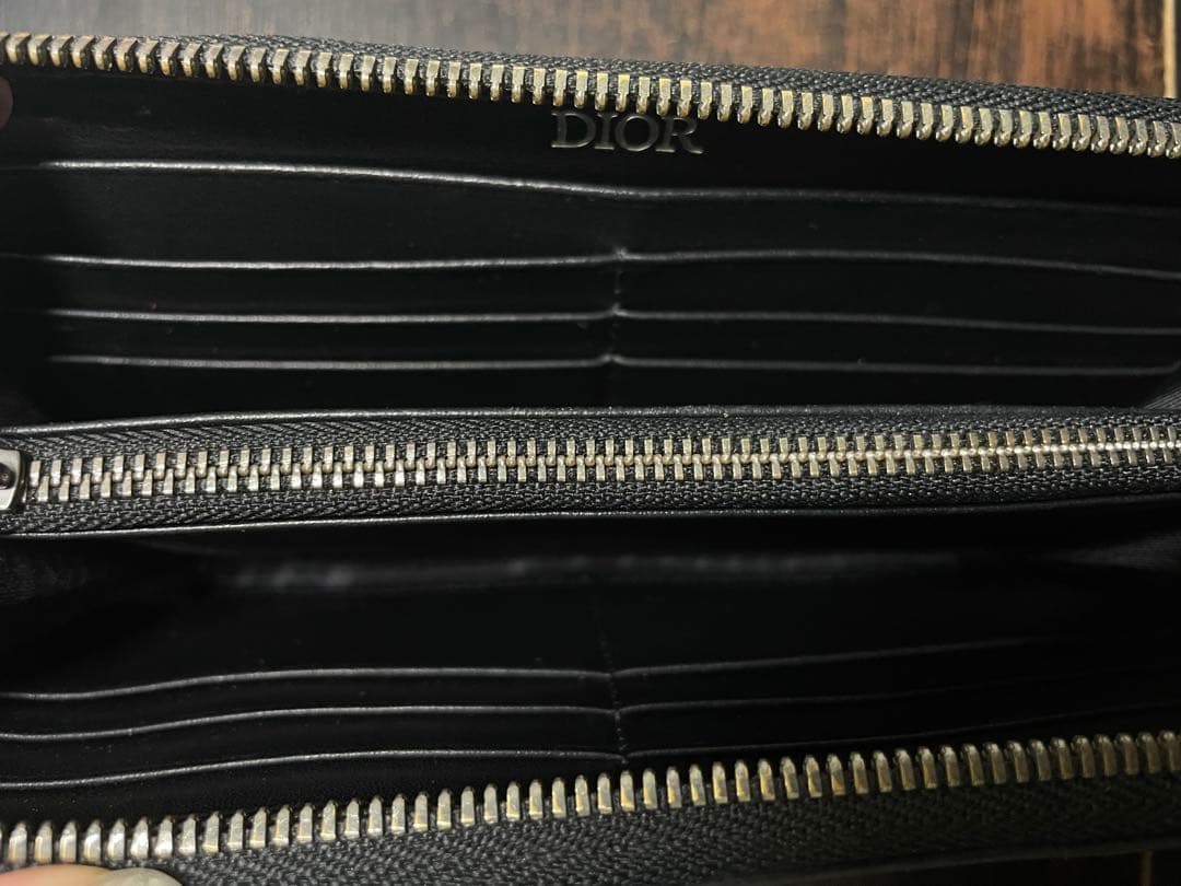 Dior 財布 ブラック 長財布 黒 ディオール